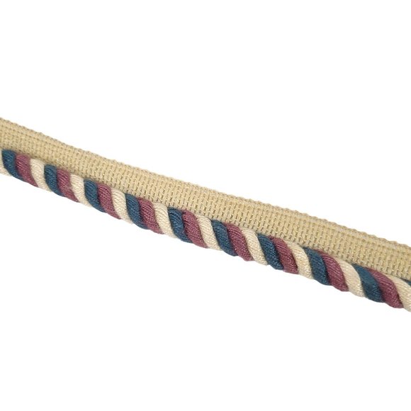 Cord Rope Trim Sewing Notions 24 Yards 5-PIECES Upholstery Pillow Drapery Fringe - Picture 3 of 12